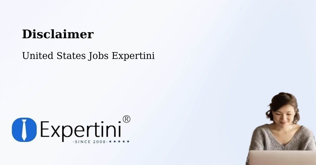 Disclaimer – Osakis - United States Jobs Expertini